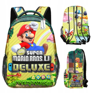 VEĽKÝ BATOH ROBERT Super Mario, VODEODOLNÉ VZORY